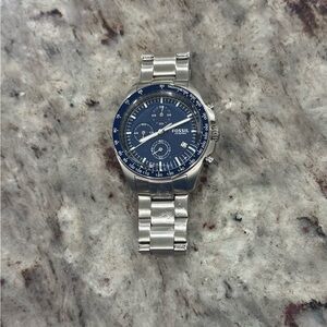 Fossil Chronograph Watch Stainless Steel